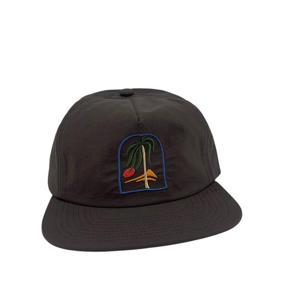 Katin Other - Katin Wispy Hat Embroidered Palm Tree Front Patch 5 Panel Hat One Size